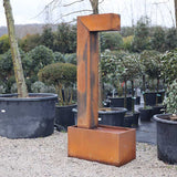 Corten Tekli Su Perdesi