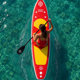 Crazy Fan Sarı Kırmızı Şişme SUP Board / Paddle Board 320 cm