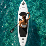 Crazy Fan Siyah Beyaz Şişme SUP Board / Paddle Board 320 cm