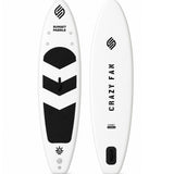 Crazy Fan Siyah Beyaz Şişme SUP Board / Paddle Board 320 cm