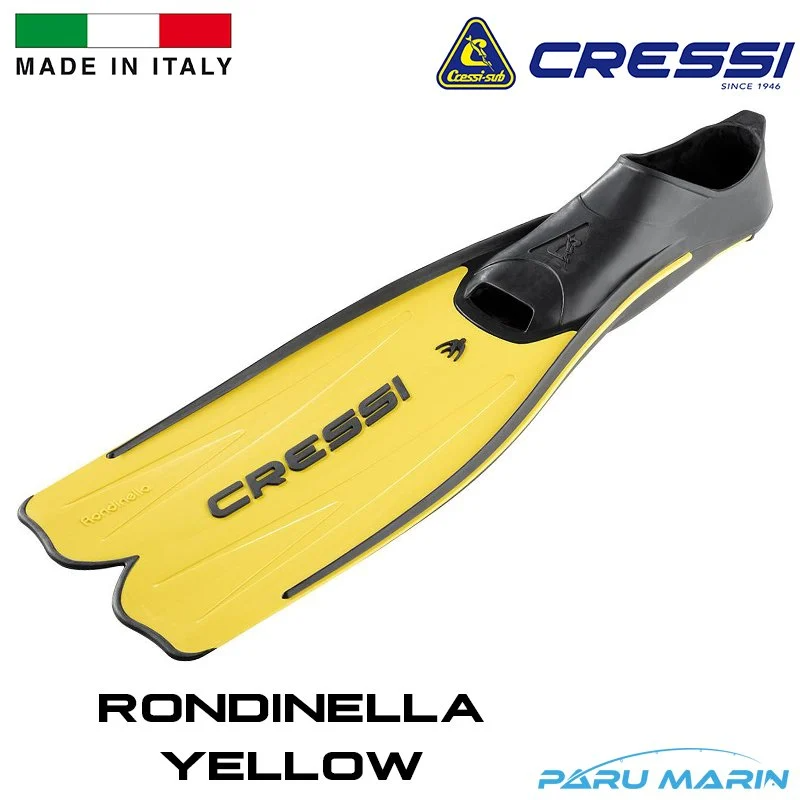 Cressi Rondinella Yüzme ve Dalış Paleti Yellow