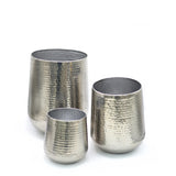 Crus Metal Saksı S Gri