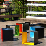 Cubix Metal Koltuk Sarı