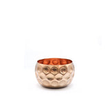 Cuivre Metal Saksı Orta Boy Bronz