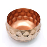 Cuivre Metal Saksı Orta Boy Bronz
