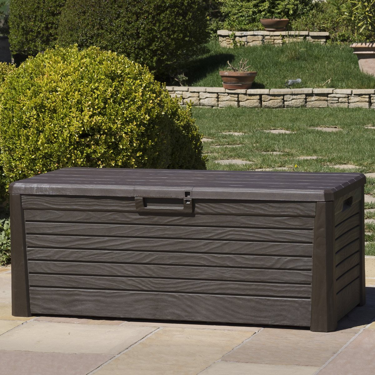 Cushion Box Florida Bahçe Dolabı Antrasit