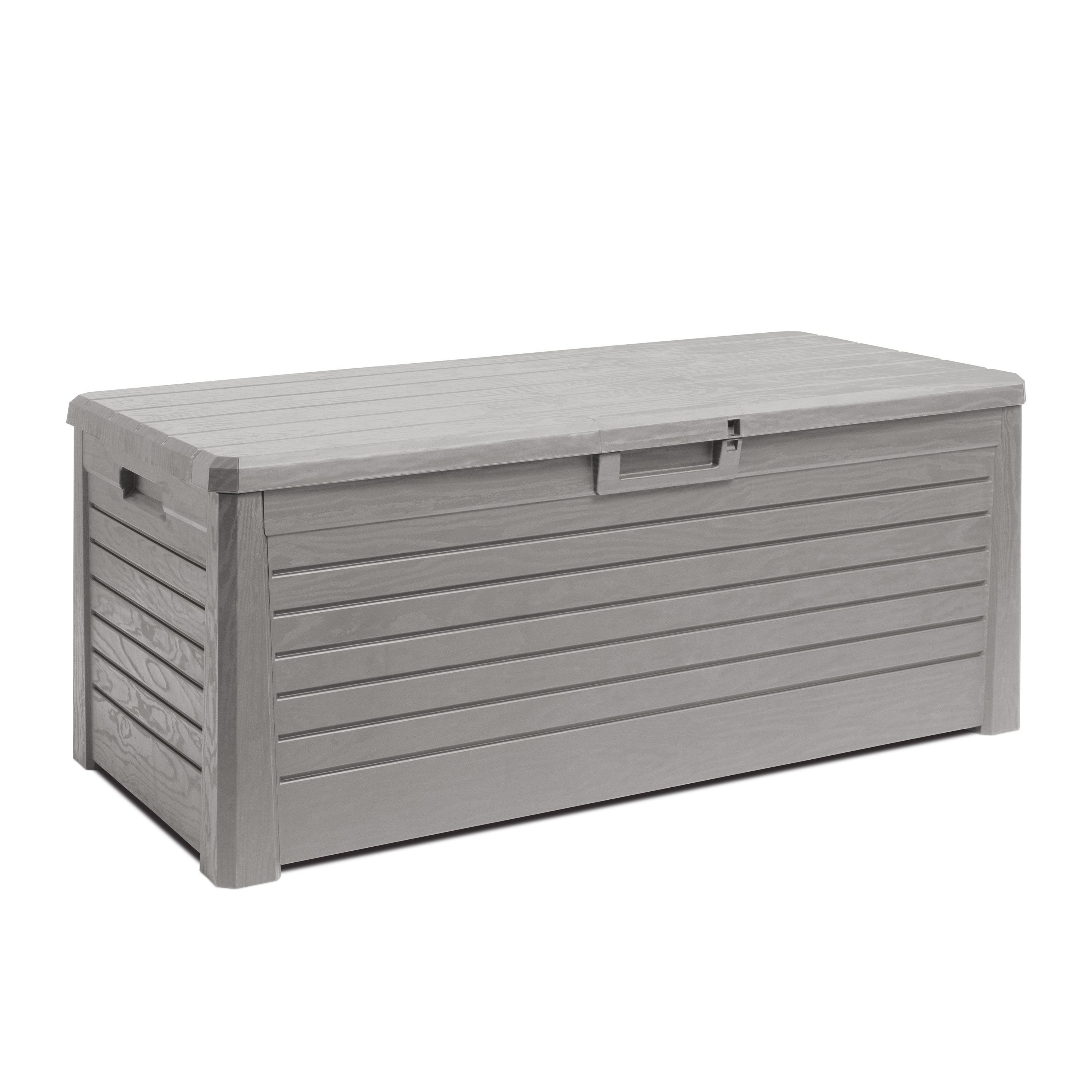 Cushion Box Florida Gri Bahçe Dolabı