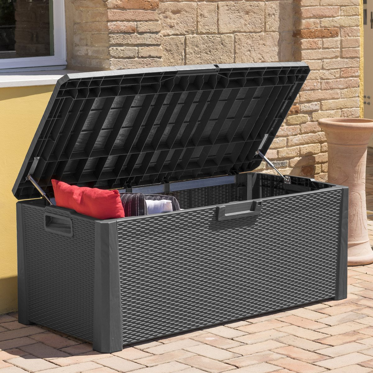 Cushion Box Nevada Bahçe Dolabı Antrasit