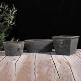 Damano Silindir Saksı Antrasit