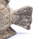 Dekoratif Balık Heykel Büyük Boy Kahverengi