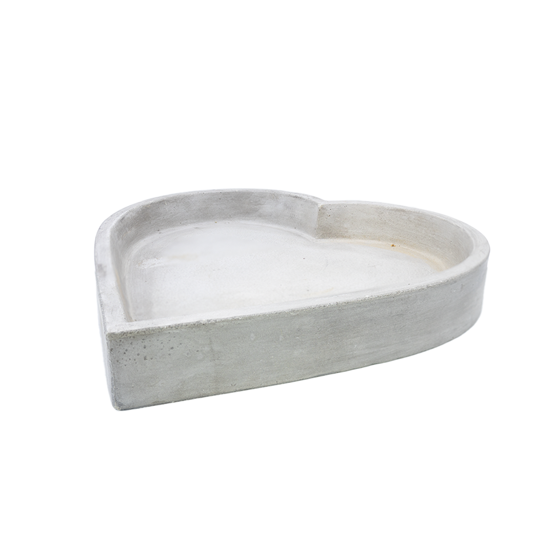 Dekoratif Beton Kalp Kap / Saksı Gri