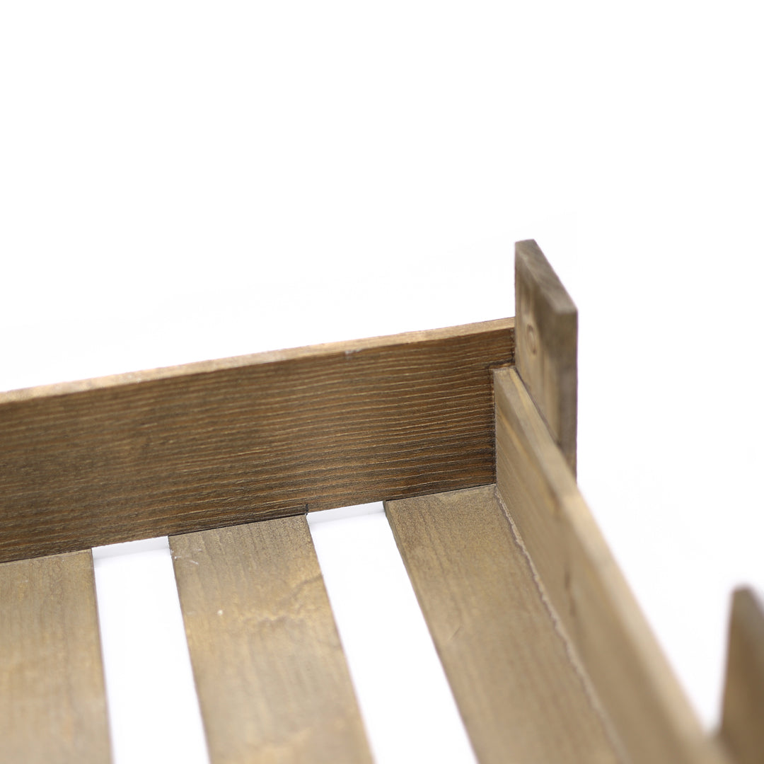 Dikdörtgen Ahşap Kasa