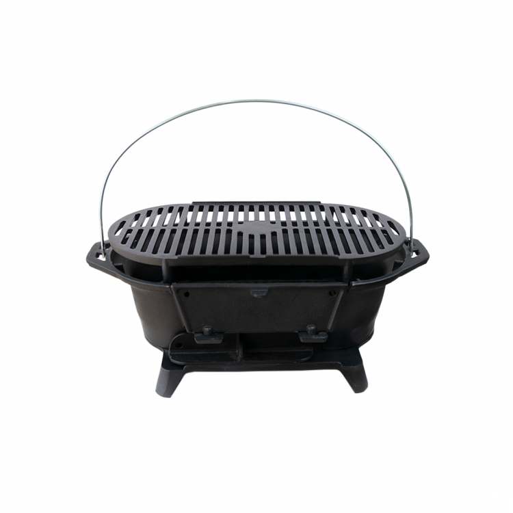 Döküm Kore Barbeküsü Siyah