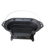 Döküm Kore Barbeküsü Siyah