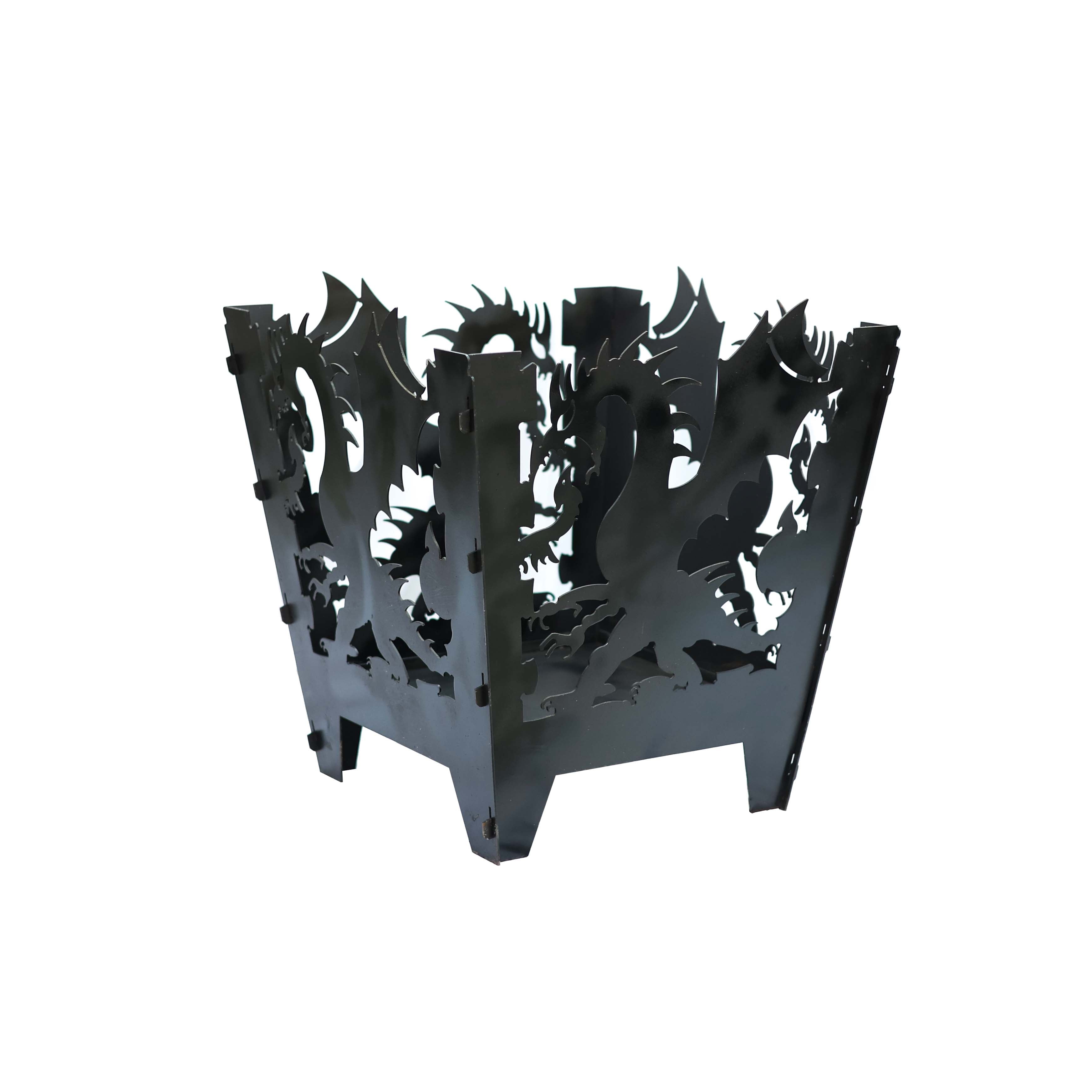 Dragon Bahçe Şöminesi Siyah