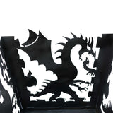 Dragon Bahçe Şöminesi Siyah