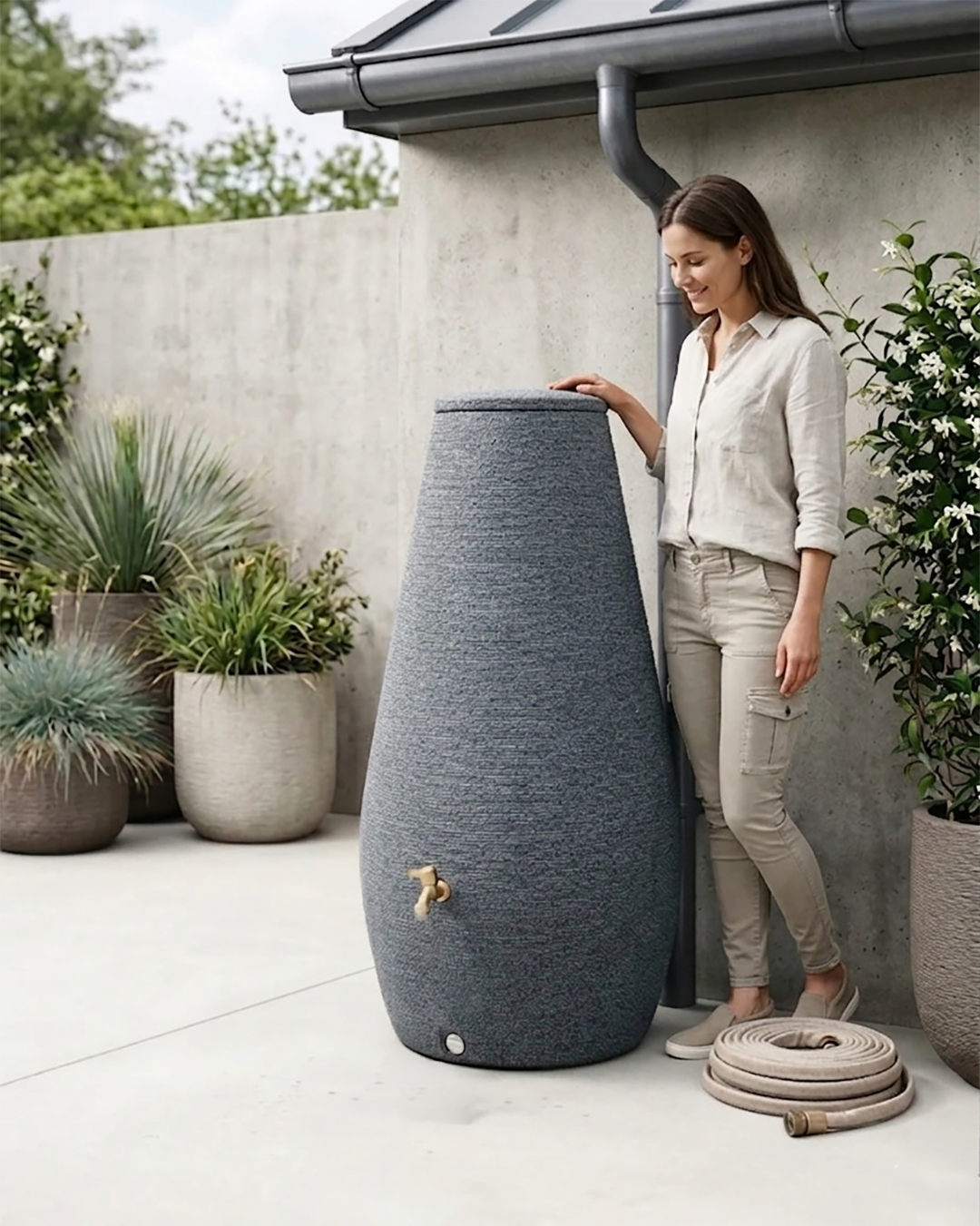 Drop Yağmur Suyu Deposu 200 L