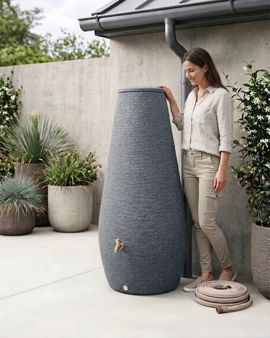 Drop Yağmur Suyu Deposu 410 L