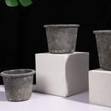 Elen Saksı Küçük Boy Antrasit