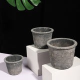 Elen Saksı Küçük Boy Antrasit