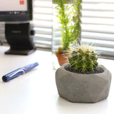 Elmas Beton Saksı 05 Gri