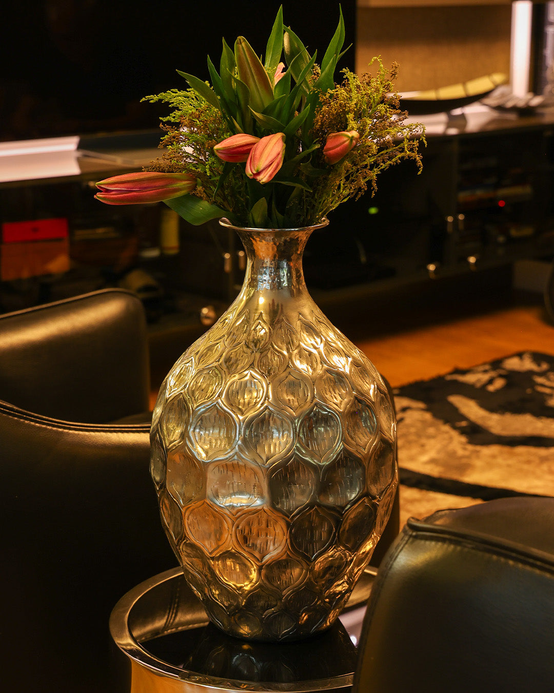 Elysium Vazo Gümüş