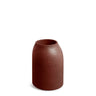 Prosperplast 48x60 cm Epocco Bold terracotta plastik saksı, mat ve dokulu yüzeyli modern kiremit rengi saksı.