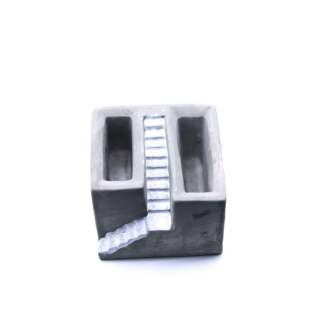 Ev Beton Saksı 03 Gri