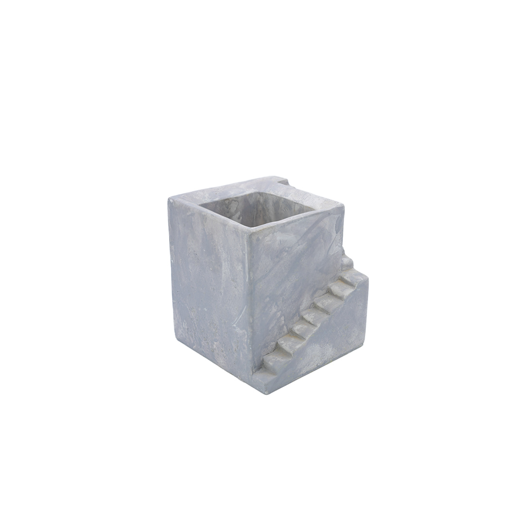 Ev Beton Saksı 05 Gri