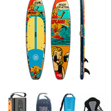 Explorer Set – Poppy Şişme SUP Board / Paddle Board 330 cm