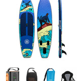 Explorer Set – Wave Fighter Şişme SUP Board / Paddle Board 335 cm