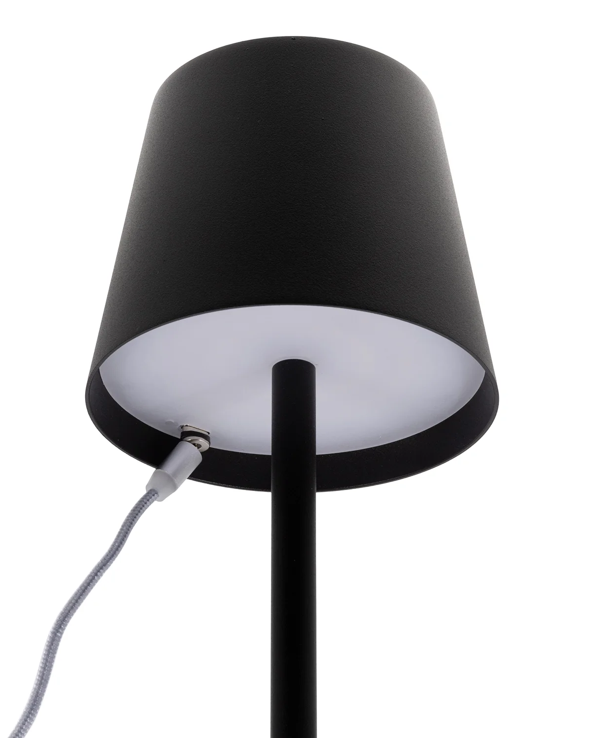 Feline Kablosuz Şarjlı Masa Lambası – Siyah
