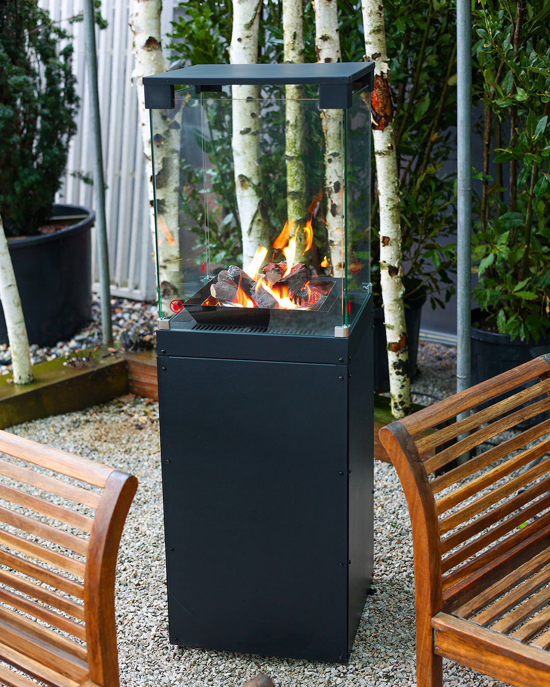 Flame Cubo Gazlı Teras Isıtıcısı