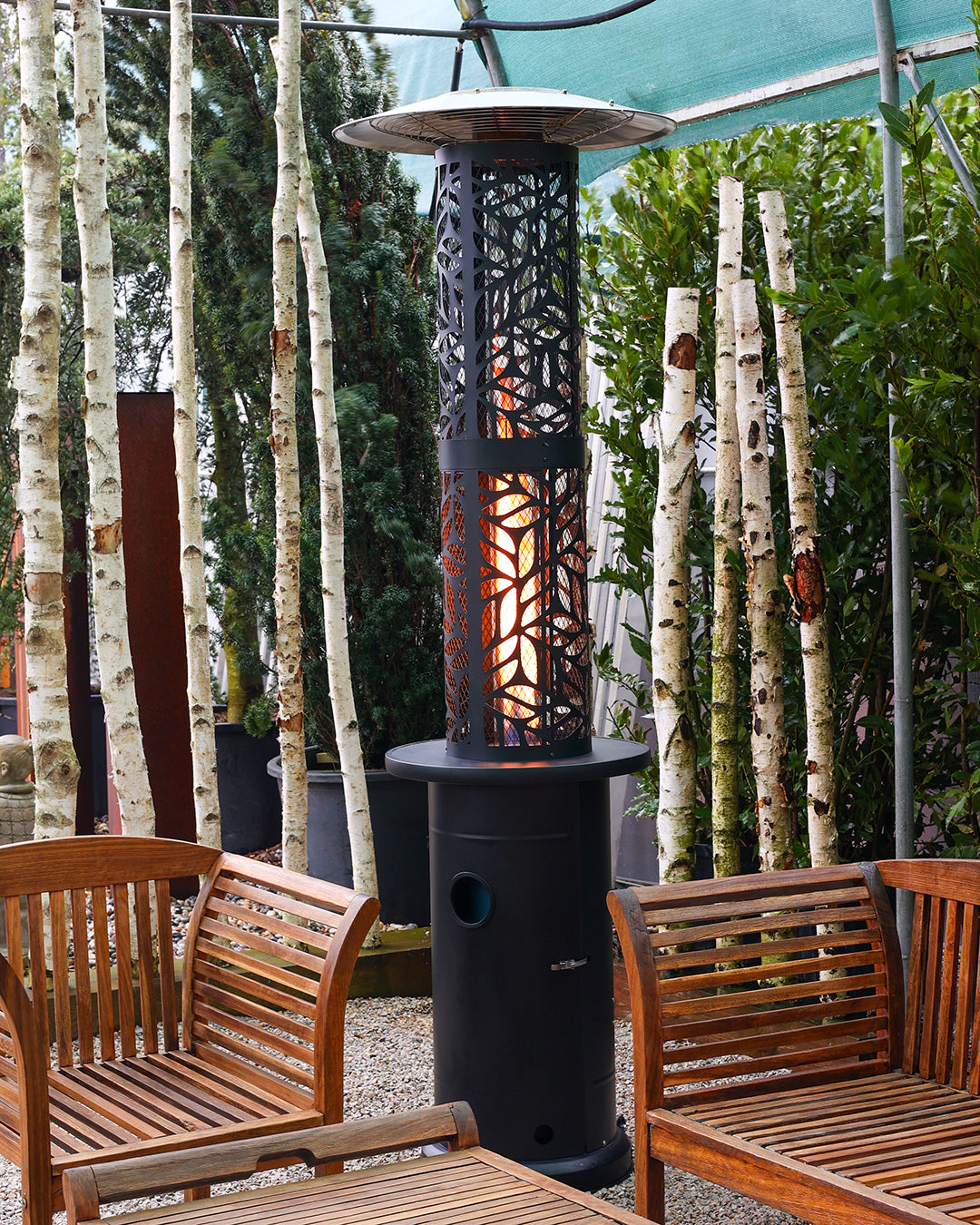 Flame Tower Gazlı Teras Isıtıcısı