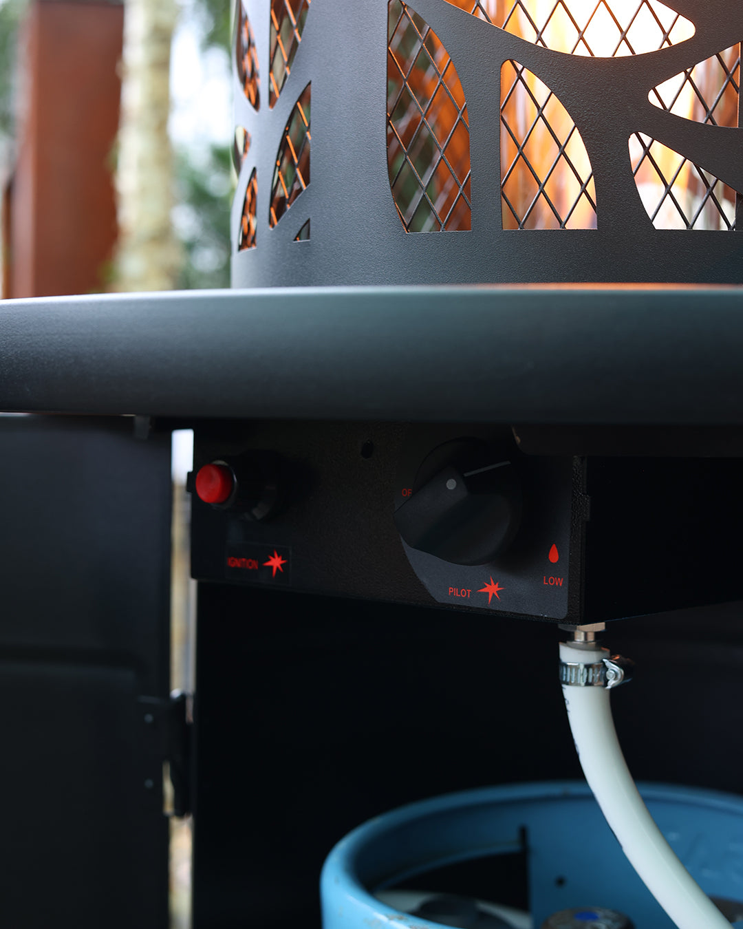 Flame Tower Gazlı Teras Isıtıcısı