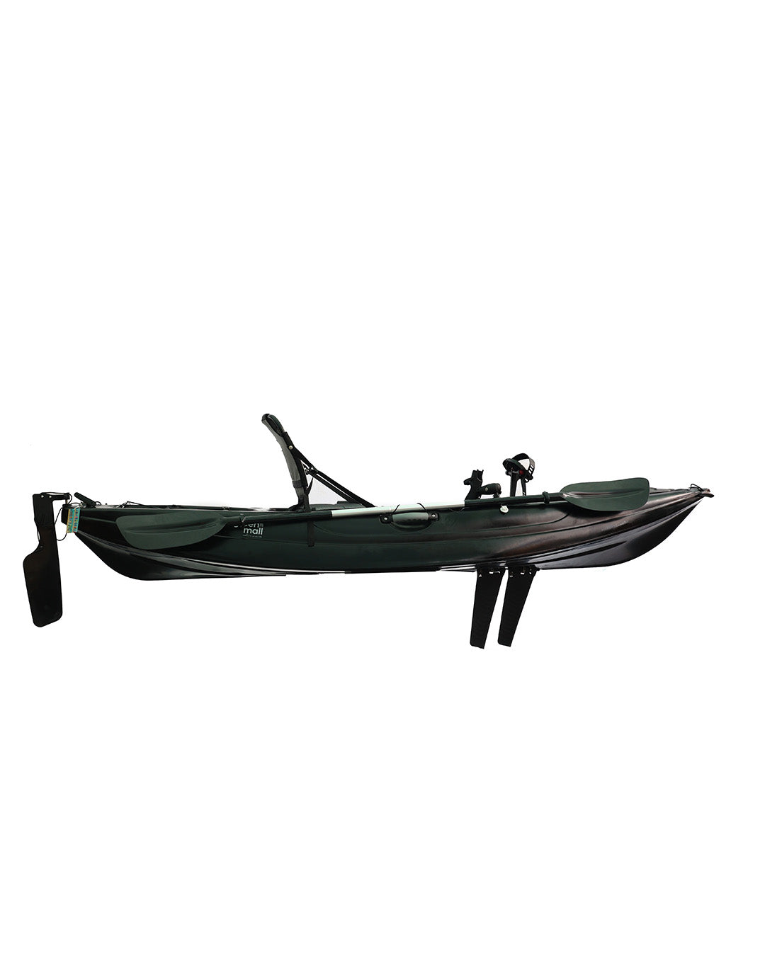 Fox Tek Kişilik Pedallı Balıkçı Kanosu Siyah