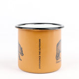 FreeCamp Campers Emaye Mug 350ml-BEJ