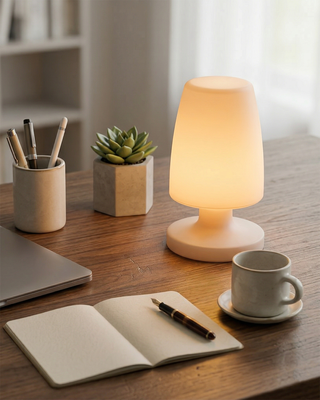 Gaby USB Şarjlı Aydınlatma Beyaz