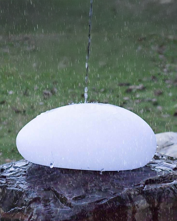 Gaia Solar Taş Bahçe Lambası