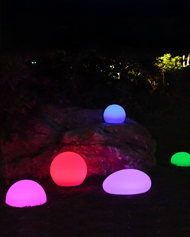 Gaia Solar Taş Bahçe Lambası