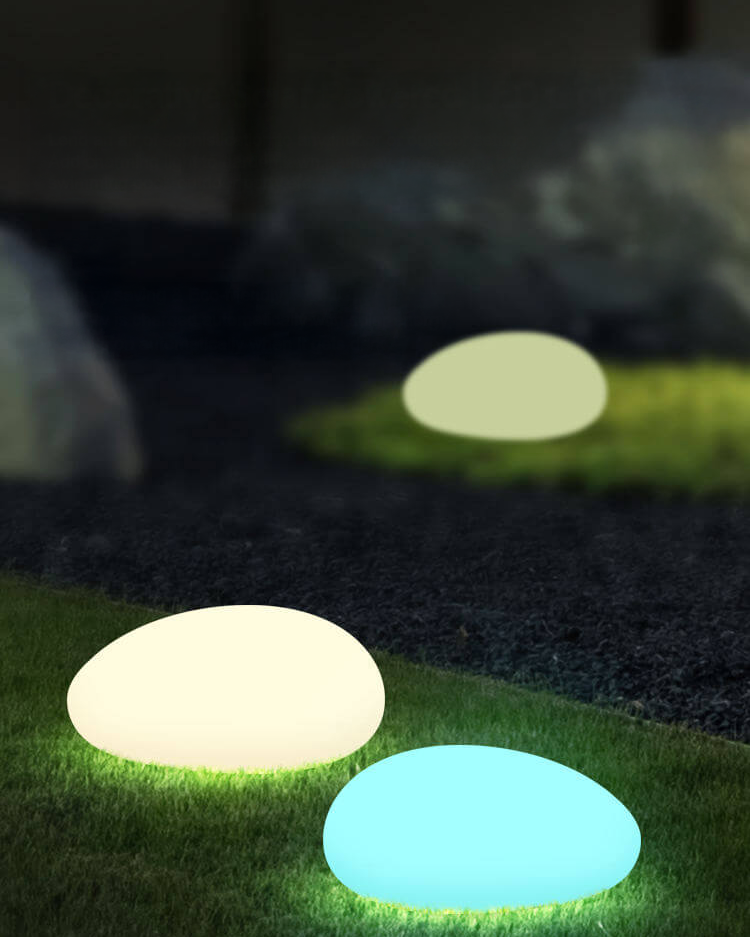 Gaia Solar Taş Bahçe Lambası