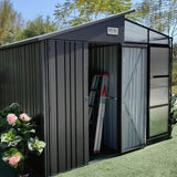 Garden Eden XL Seralı Metal Bahçe Kulübesi