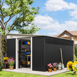 Garden Vault Metal Bahçe Depolama Kulübesi