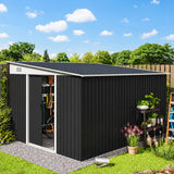 Garden Vault Metal Bahçe Depolama Kulübesi