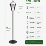 Glow Metal Meşale