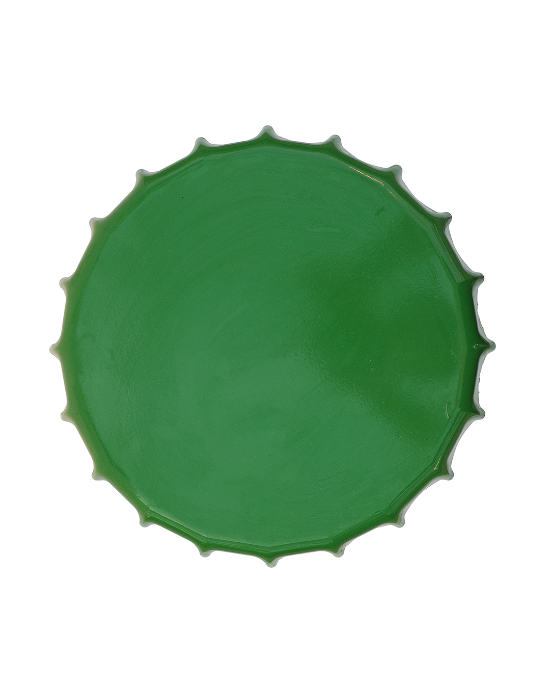 Green Metal Tabure