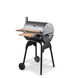 Grillord‑50 Kömürlü Barbekü (1 Adet Döküm Izgaralı) + Hediye Seti (Önlük + Kılıf + 1 Paket Kömür)