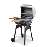 Grillord‑50 Kömürlü Barbekü (1 Adet Döküm Izgaralı) + Hediye Seti (Önlük + Kılıf + 1 Paket Kömür)