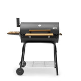 Grillord‑75 Kömürlü Barbekü (1 Adet Döküm Izgaralı) + Hediye Seti (Önlük + Kılıf + 2 Paket Kömür)