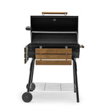 Grillord‑75 Kömürlü Barbekü (2 Adet Döküm Izgaralı) + Hediye Seti (Önlük + Kılıf + 2 Paket Kömür)